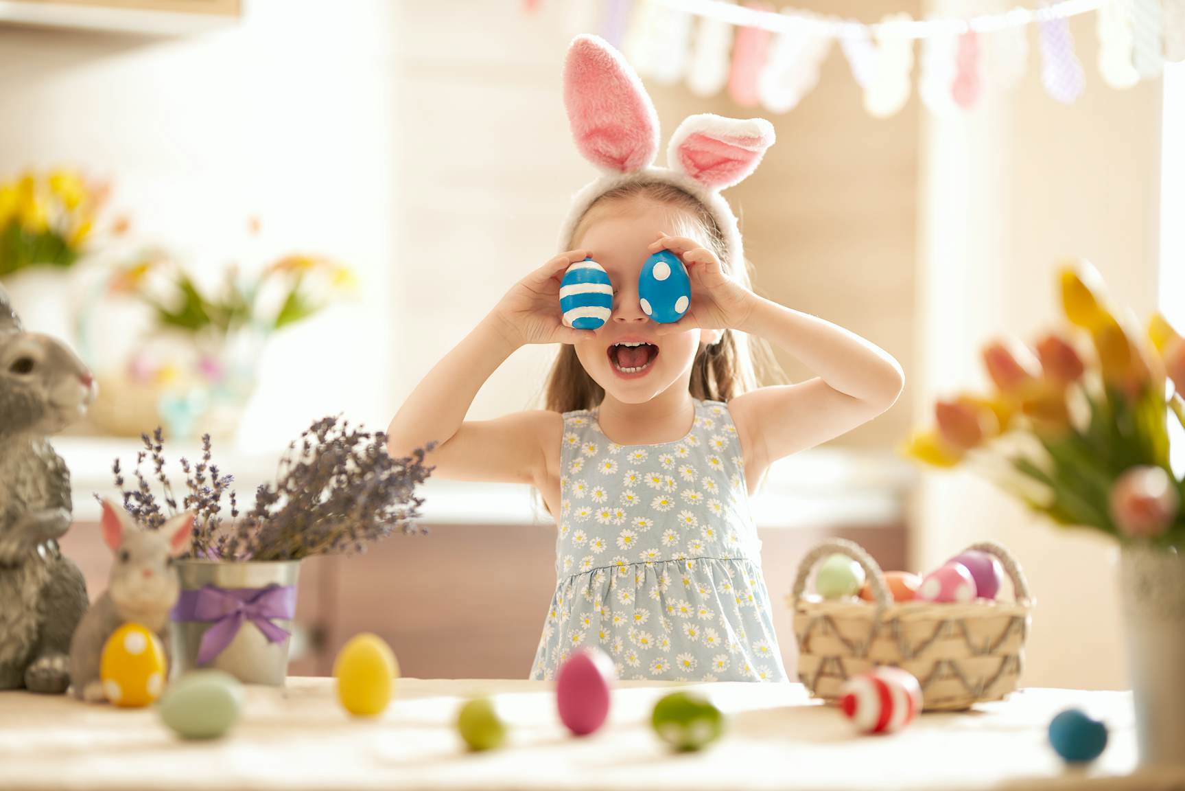 Child at Easter